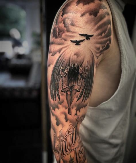 fallen angel tattoo designs|101 Amazing Fallen Angel Tattoos For 2024!